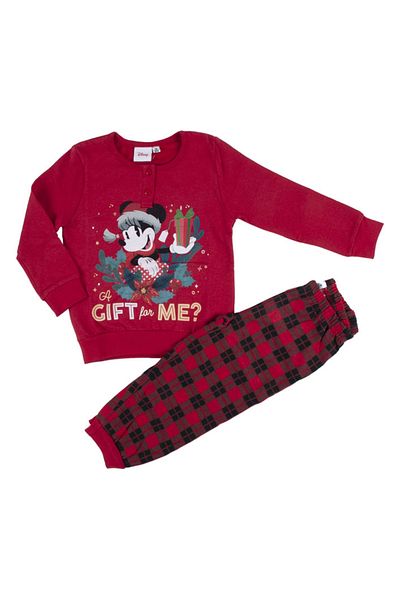 Minnie Mouse Pijama de bumbac cu tematica de Craciun Gift for me, Minnie Mouse