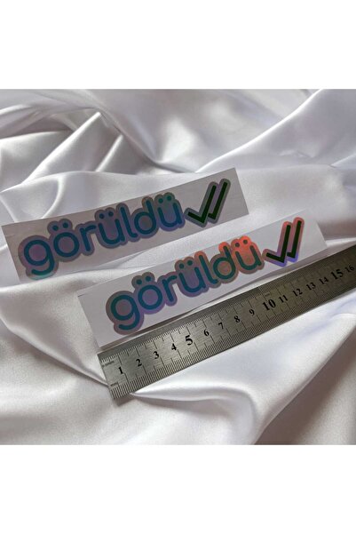 CEBECİOTO انظر - ملصق الهولوغرام قطعتان من ملحقات السيارات