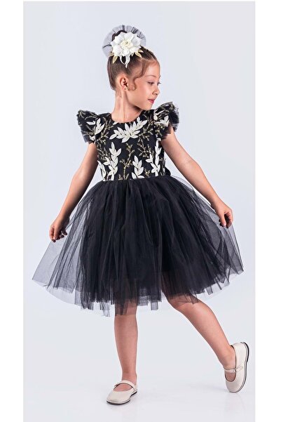 s.t. sebat tekstil Robă cu fustă tutu Rochie broderie broderie