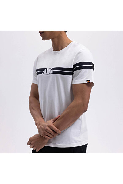 Ellesse Ανδρικό T-Shirt Crew Neck Ecru EM442
