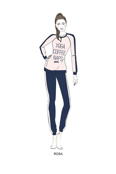 Dimensione Danza Women's pajamas, Dimensione danza, DD20174