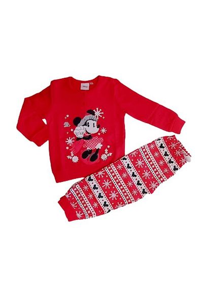 Minnie Mouse Christmas themed cotton pajamas, Minnie Mouse