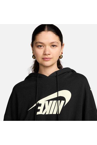 Nike Oversize Fleece Crop Po Hoodie Dance Women's Sweatshirt