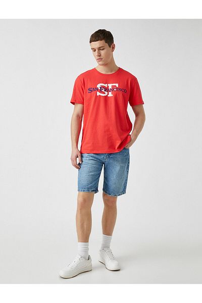 Koton Standard Fit Printed T-Shirt