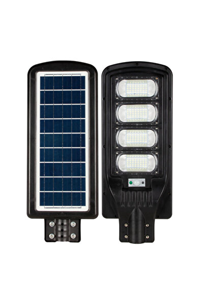 repplam 200W Solar Sokak Armatürü Beyaz Işık Kumandalı Güneş Enerjili Armatür...