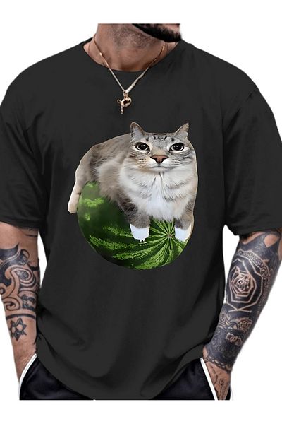 Josette Cute Cats Printed T-Shirt