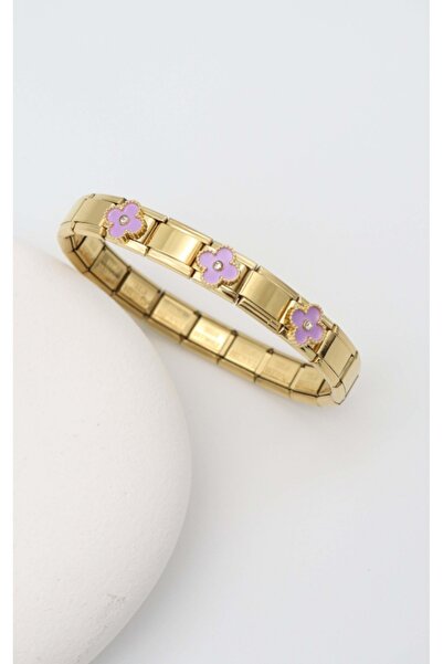 ndjewelry سوار الترشيح الذهبي مع شكل ليلى يونكا