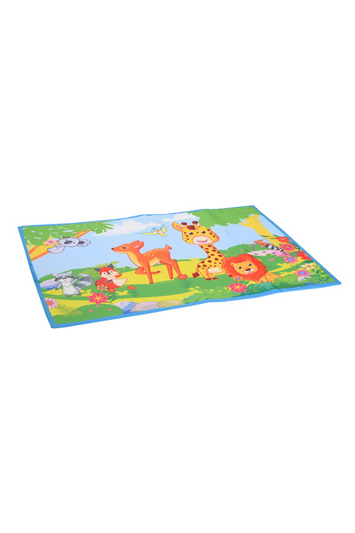 SafeMom 90x145 Bebek, Çocuk, Oyun Matı, Çocuk Halısı - Zoo