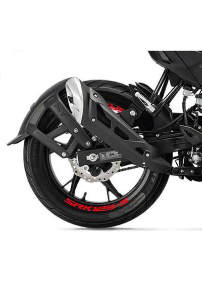 Motiker RKS (QJ MOTOR) SRK 125-S Motosiklet Jant İçi Sticker Etiket Modeli Kı...