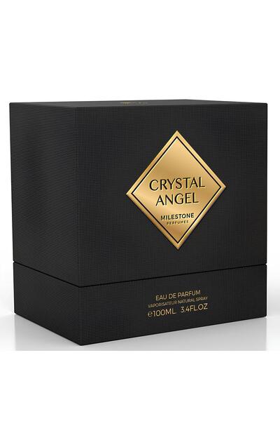 Milestone Milestone Crystal Angel fragrance, unisex, 100 ml, elegant bottle, notes of cognac and pralines