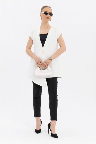 SOFT Gold Button, Zero Low Arm, Asymmetrical Vest