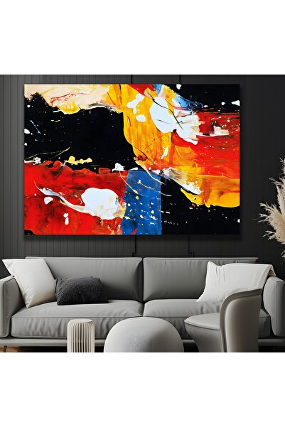 EMYA HOME Εκτύπωση σε καμβά αφηρημένο σχέδιο