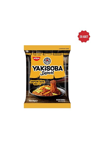 Nissin Noodles NİSSİN YAKİSOBA NOODLE JAPON SOS 83G *20 ADET 1660 GR 1 KOLİ