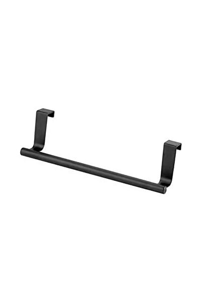 choice2 black 23x6.2cm Towel Rack Over Door Towel Bar Hanging Holder Stainles...