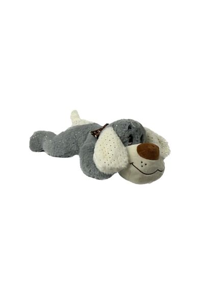 Flower Toys Halley Shiny Fabric Lying Dog Plush 80 cm