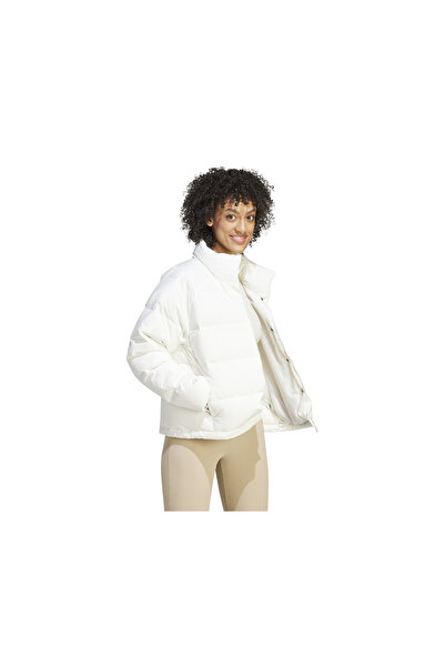 adidas W Helionic Rlx Kadın Günlük Mont IK3195 Beyaz