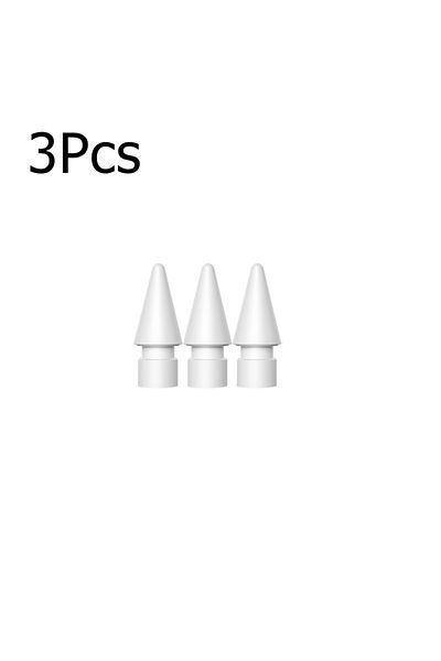 Choice 3 قطع بيضاء 3/5/10 قطع رؤوس أقلام رصاص لقلم Apple Pencil من الجيل الأول والثاني والثالث أقلام iPencil ذات حساسية f