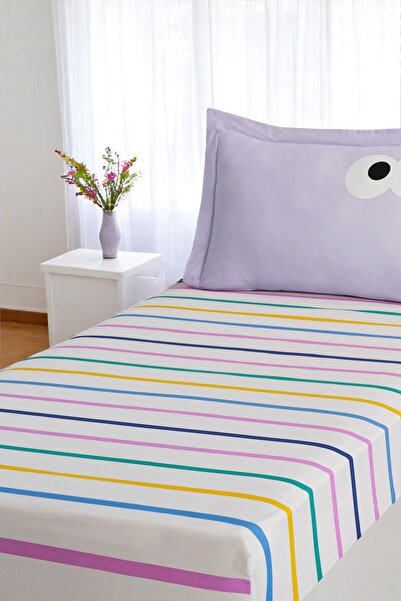 pepuza Pes elasztikus lepedőkészlet egyszemélyes Visio Lila