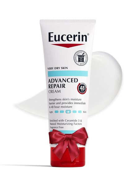 Eucerin كريم الجسم المتطور لإصلاح البشرة شديدة الجفاف، مع السيراميد 3 وعوامل ...