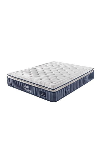 AMSA Cool Therapy Mattress – 31cm, Pocket Spring, Ventilated, High-density Foam, Luxurious Comfort