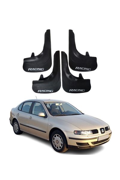 SONİKON LİNE Seat Toledo Compatible Racing Written 4-Piece Dust Cover Mudguard Mudguard Modified
