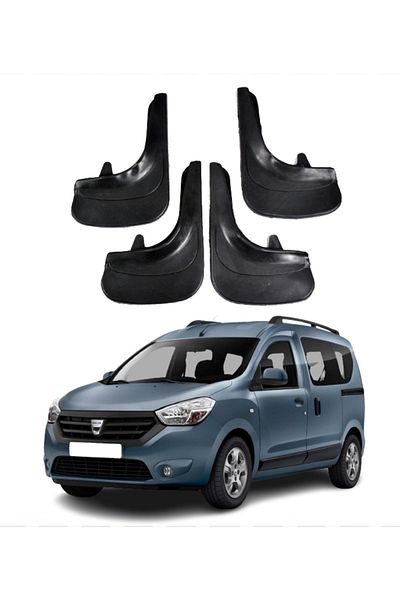 SONİKON LİNE Dacia Dokker 4-Piece Dust Cover Mudguard Mudguard Compatible with All Cases Modified