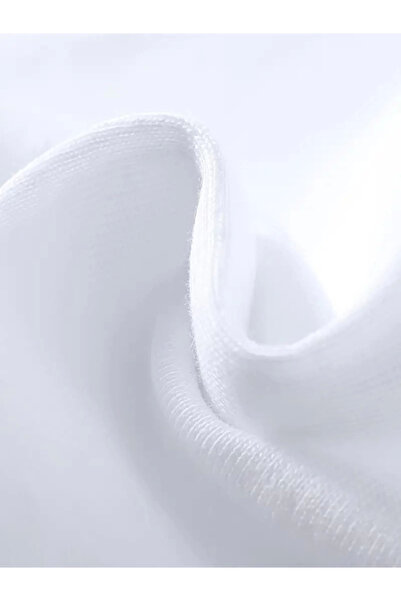 buğrahayalin Printed Oversize Crew Neck T-Shirt - White