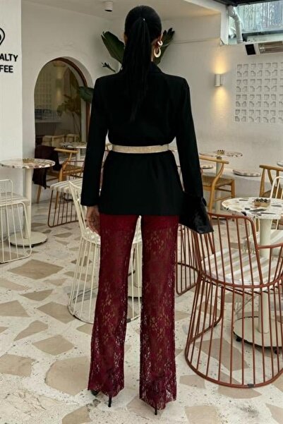 buğrahayalin Lined Lace Trousers 0081