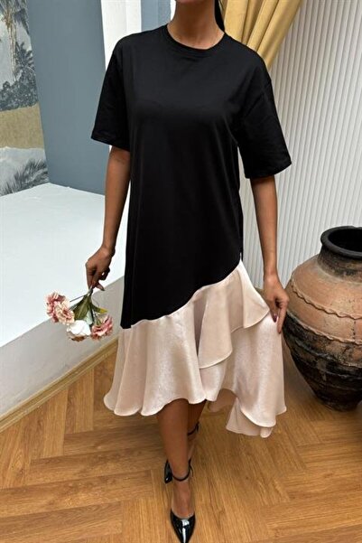 VirtuStore فستان دوا جايمينغ من قماش السوبرم المزركش 2864