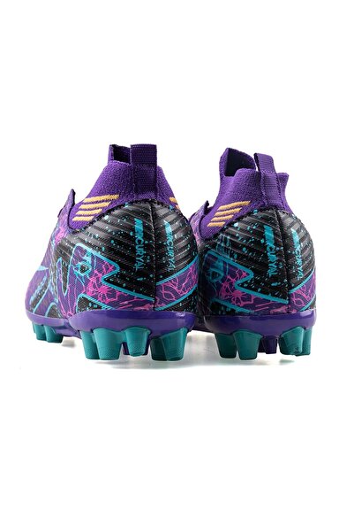 LALİGA Laliga 565 Purple-Turquoise Men's Football Shoes