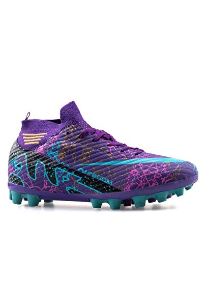 LALİGA Laliga 565 Purple-Turquoise Men's Football Shoes