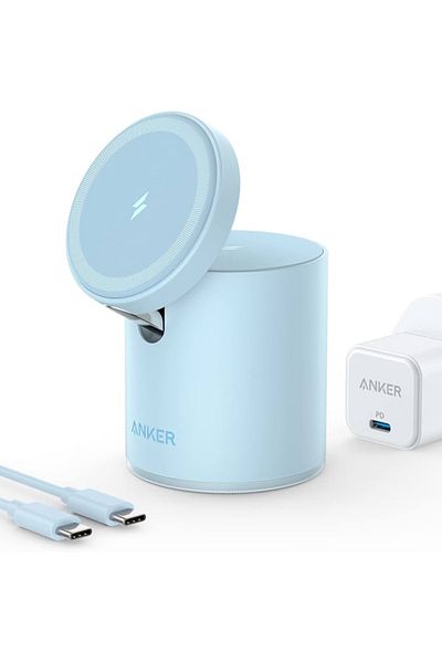 Anker 623 Magnetic Wireless Charger (MagGO) Blue