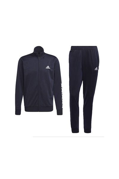 adidas Ανδρικό σετ φόρμας casual - M Lin Tr Tt Ts, Gk9655 Μαύρο