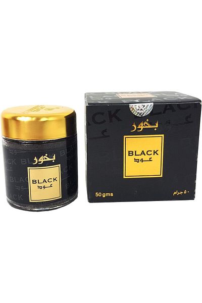 Banafa for Oud Bakhour Black Oud Incense, 50g