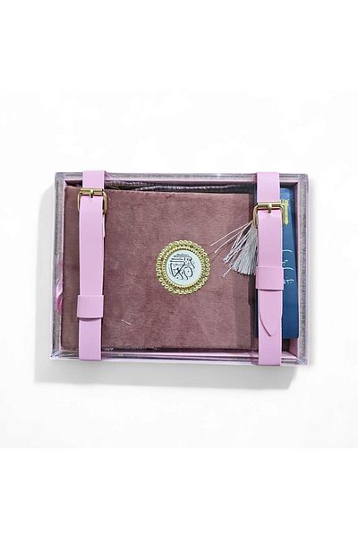 Darussalam Publishers International Velvet Bliss Set – Pink Gift Box