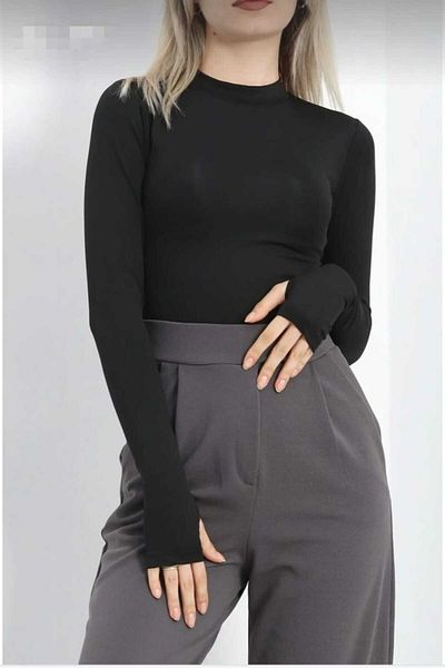 trikomode Anthracite Lycra Velcro Closure Women's Palazzo Pants
