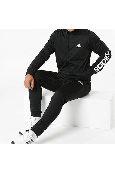 adidas Ανδρικό σετ αθλητικής φόρμας M Lin Tr Tt Ts Μαύρο
