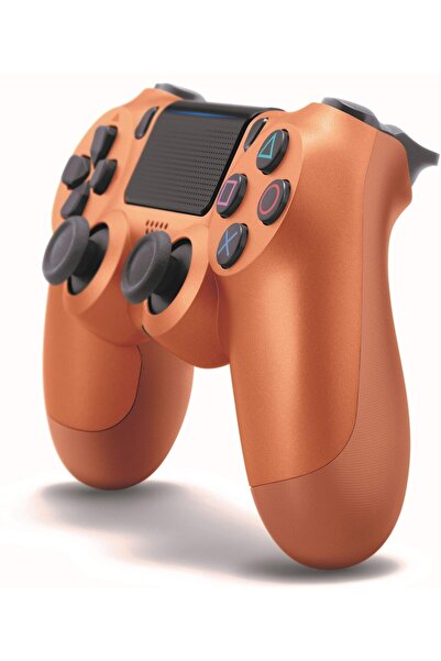 fulina وحدة تحكم ألعاب لاسلكية متوافقة مع بلاي ستيشن 4، حساسة للغاية، مريحة، برتقالية