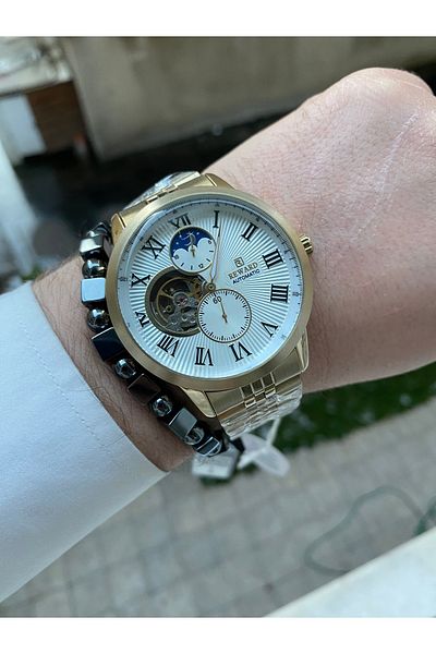 Reward Steel men's wrist watch automatic