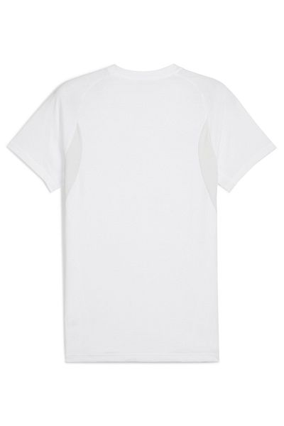 Puma Team Evostripe Tee Men's Football Training T-Shirt White