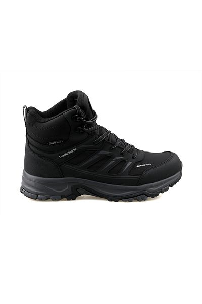 lumberjack Water and Cold Resistant Women's Winter Lace-up Boots Solid Sole Outdoor Boots Shoes