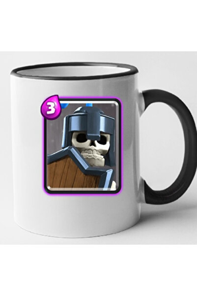 OEM Cana personalizata cu maner negru Clash Royale - Guards, INOVATIX®. 330 ml