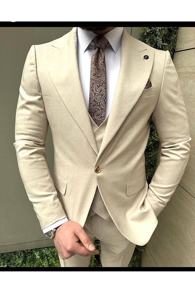 MASSARO Slimfit Vest Suit