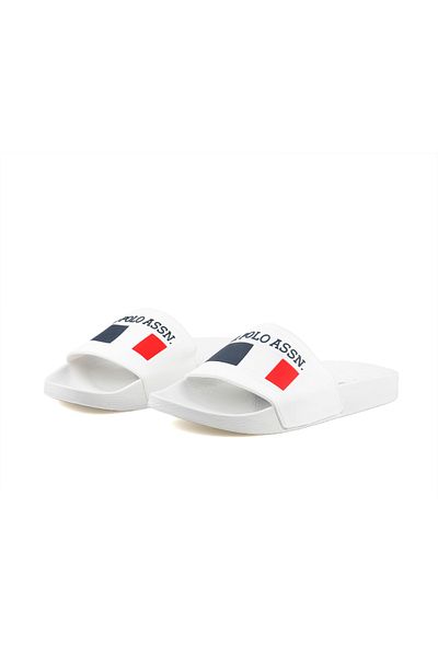 U.S. Polo Assn. BAZA. Polo Assn. Plajă Piscina Grădină Mare Vară Papuci de zi cu fund plat unisex