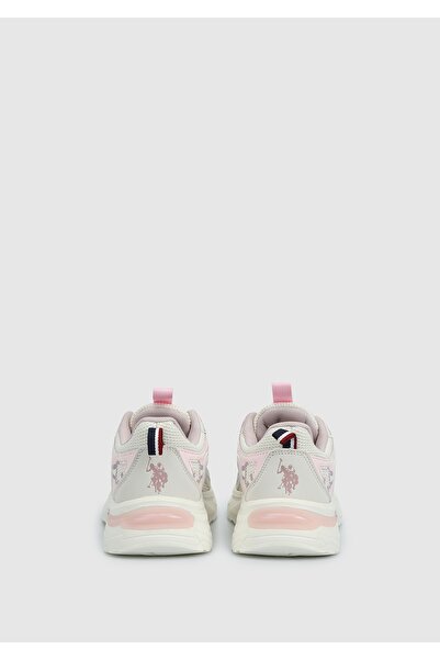 U.S. Polo Assn. Reed White Girl's Sneaker