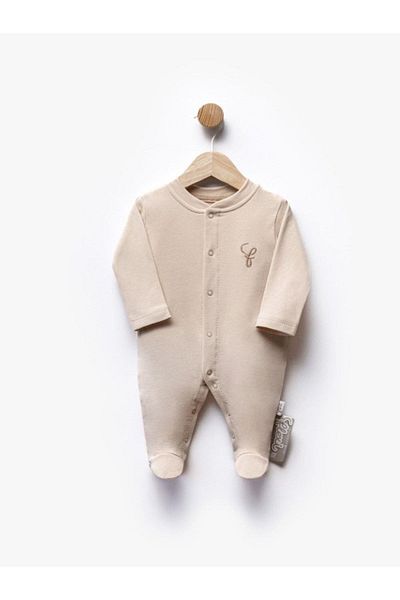 Flexi Unisex Baby Embroidered Overall Salopette