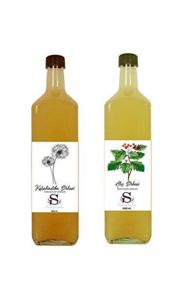 Süheylaana Doğal Karahindiba Sirkesi 1000 Ml - Doğal Alıç Sirkesi 1000 Ml