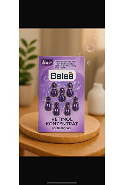 BALEA RETİNOL KONZENTRAT KAPSÜL KONSANTRESİ (CİLT SIKILAŞTIRICI KAPSÜL)
