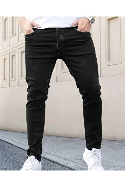 KYD بنطال جينز رجالي بقصة ضيقة