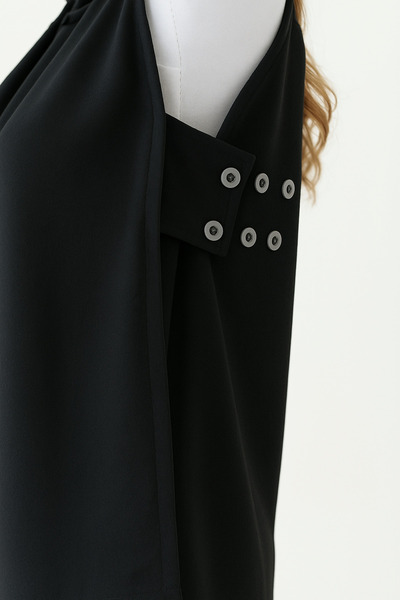 mirach Open Sides Plus Size Oversize Sweatshirt Jumpers Model Zero Sleeve Design